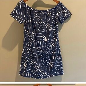 Mahi Gold Off the Shoulder dress